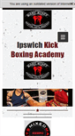 Mobile Screenshot of ipswichkickboxingacademy.co.uk